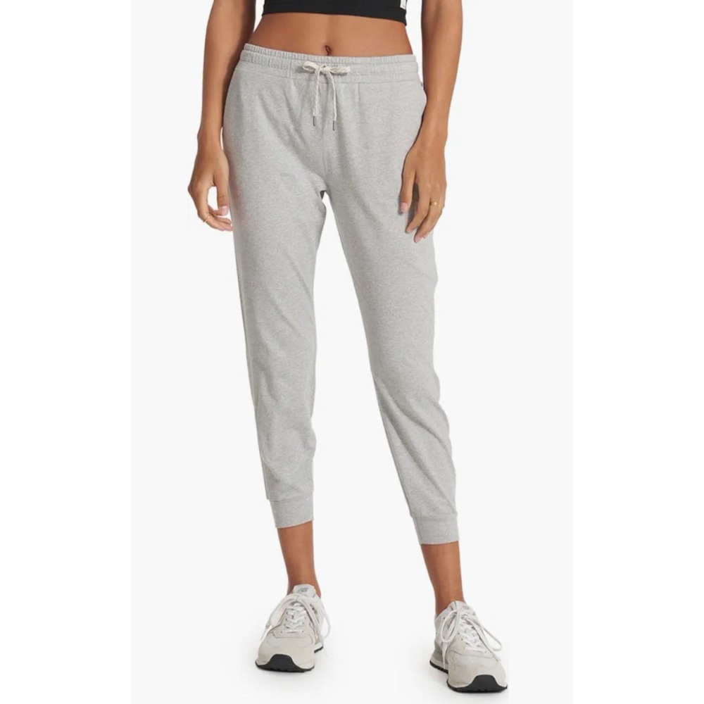 Vuori Light Gray Drawstring Jogger Pants